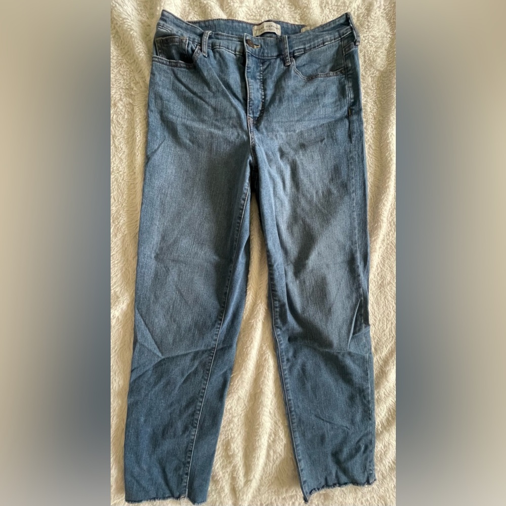 Social Standard By Sanctuary Womens Slim Straight Blue Jeans Size 8/29 - Picture 2 of 6